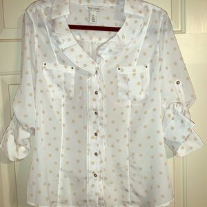 White House Black Market button up